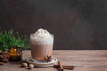 Eggnog Latte, winter coffee recipe