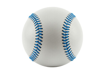 Isolated Baseball ready for play, a sports item showing clean construction, in studio setting