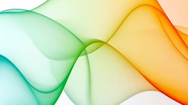 Smooth gradient waves create a mesmerizing abstract animation, perfect for various multimedia projects