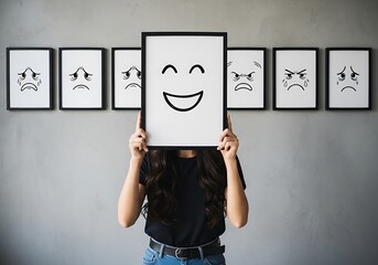 Smile facade, concealing emotions: mental health and well-being