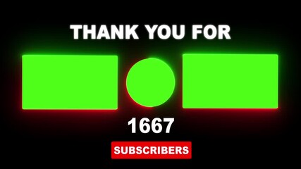 Animation 2000 subscribers count YouTube channel celebration with confetti ,Social media Quick count of subscribers to 2K. Counting Up to 2K subscribers For social media. 4K animation background.