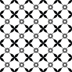 Ornamental vector pattern isolated on white background