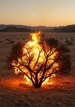 Burning sarsa, catching fire, bible