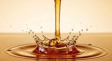 Liquid Gold: Pouring Splendor in Still Life, Abstract Beauty