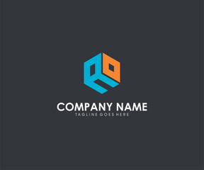 Modern abstract hexagon logo design representing innovation and technology for businesses