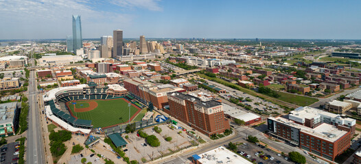 OKC Skyline From Over Bricktown