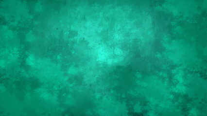 Abstract textured background with teal and turquoise color palette. Mottled, grunge appearance with subtle gradients and organic speckled patterns. Aged concrete or oxidized metal, with darker patches