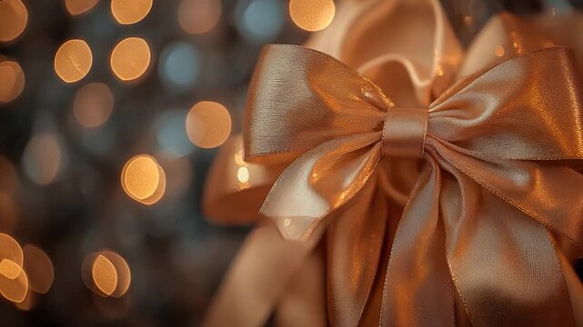 Bow with glowing lights