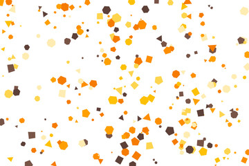 Abstract Geometric Background in Warm Tones for Party Invitations and Celebrations