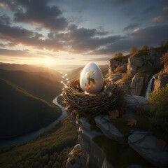 Financial Nest Egg Economy Saving Money