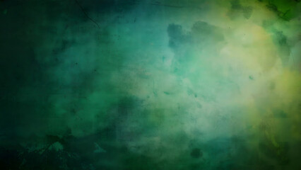 Obraz premium Textured Background Featuring a Gradient Transition from Deep Emerald to Soft Mint Green, Enhanced with Subtle Weathered Effects - background design