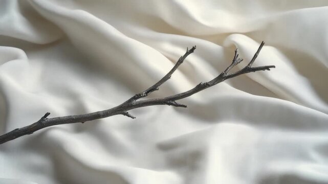 Tree Branch White Sheet