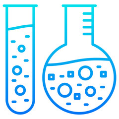 science blue icon