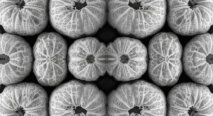 orange fruit on black background