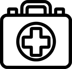 First Aid Kit Icon sign, symbol, vector, art