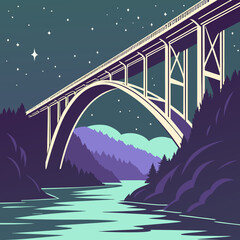 Cosmic Reflective Bridge 1