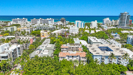 Miami Beach, South Pointe, aerial view