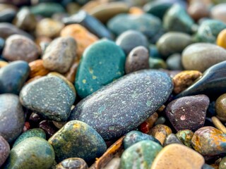 pebbles on a beach