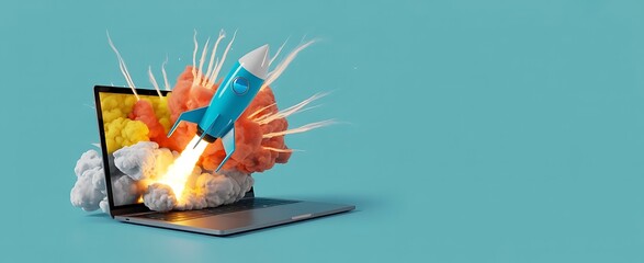 Digital Innovation and Fast Growth Concept