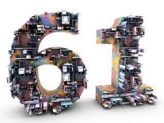 Zahl einundsechzig technisch