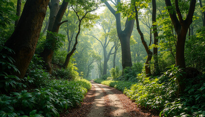 Fototapeta premium Vibrant digital art composition with unique visual elements