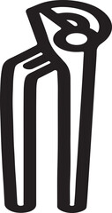 3d rendered illustration of a transparent label