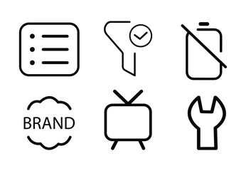 vector icon set 