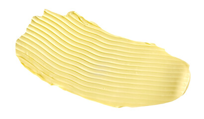 margarine spread isolated on white background