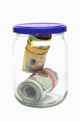 Tips to save money in different currencies using jars for effective budgeting