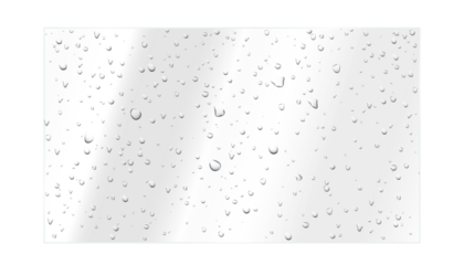 Realistic transparent water drops on transparent background liquid water-drop top view glass plate sprinkle, spritz effect, wet spray droplet, dripped, bubble splash on leaf surface overlay