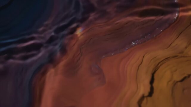 Colorfield Textural textural colorfield with edge diffraction &mdash; gentle motion; royalty‑free look; no banners or text; no faces; no trademarks scene 4