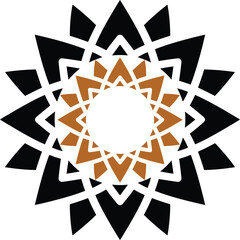 luxury mandala mandala design white background