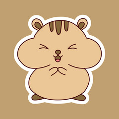 Cute animal sticker collection 