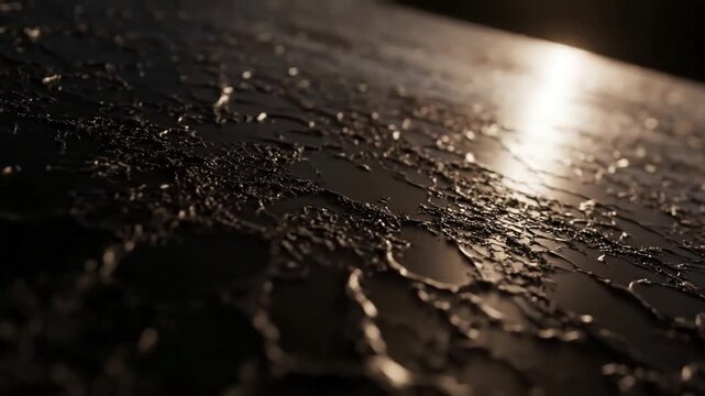 Fractal Abstract branching crack map scene 2