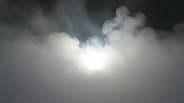 Fog Monotone monotone fog glow &mdash; organic; seamless loop; no people, no logos; no faces; no trademarks scene 2