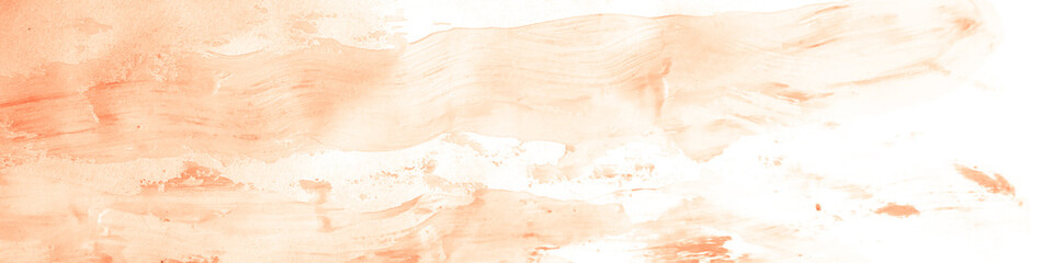 Modern Paint Swatches Watercolor. Red Liquid