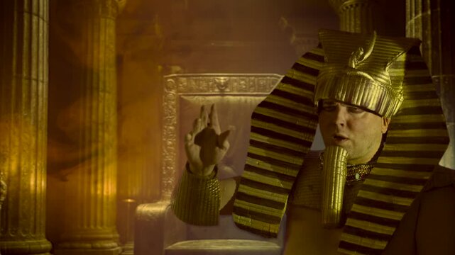 Pharaoh of Egypt The man in the suit Ancient Egyptian pharaoh Tutankhamun Ramses