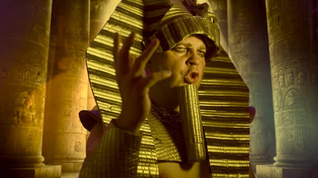 Pharaoh of Egypt The man in the suit Ancient Egyptian pharaoh Tutankhamun Ramses