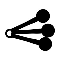 Black Graphic Share Icon with Connected Nodes Illustrating Network Connectivity