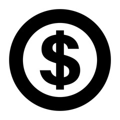 Dollar Coin Icon