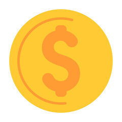 Dollar Coin Icon
