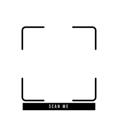 Fototapeta premium Scan Me Illustration