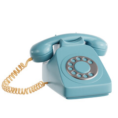 Illustration of a Rotary Telephone