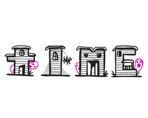 Fototapeta premium TIME fantasmal pink.