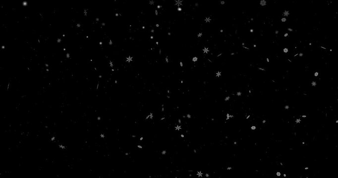 Snowfall Overlay Animation