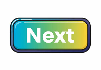 Next Button with Colorful Gradient and White Text.