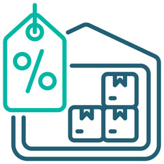 Wholesale Outline Blue Icon