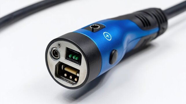 USB power connector with multiple ports.