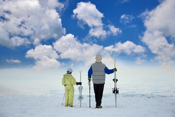 スキーのファミリー