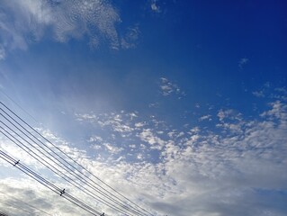 bridge over blue sky